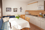 Küche mit Essecke Wohnung Windles